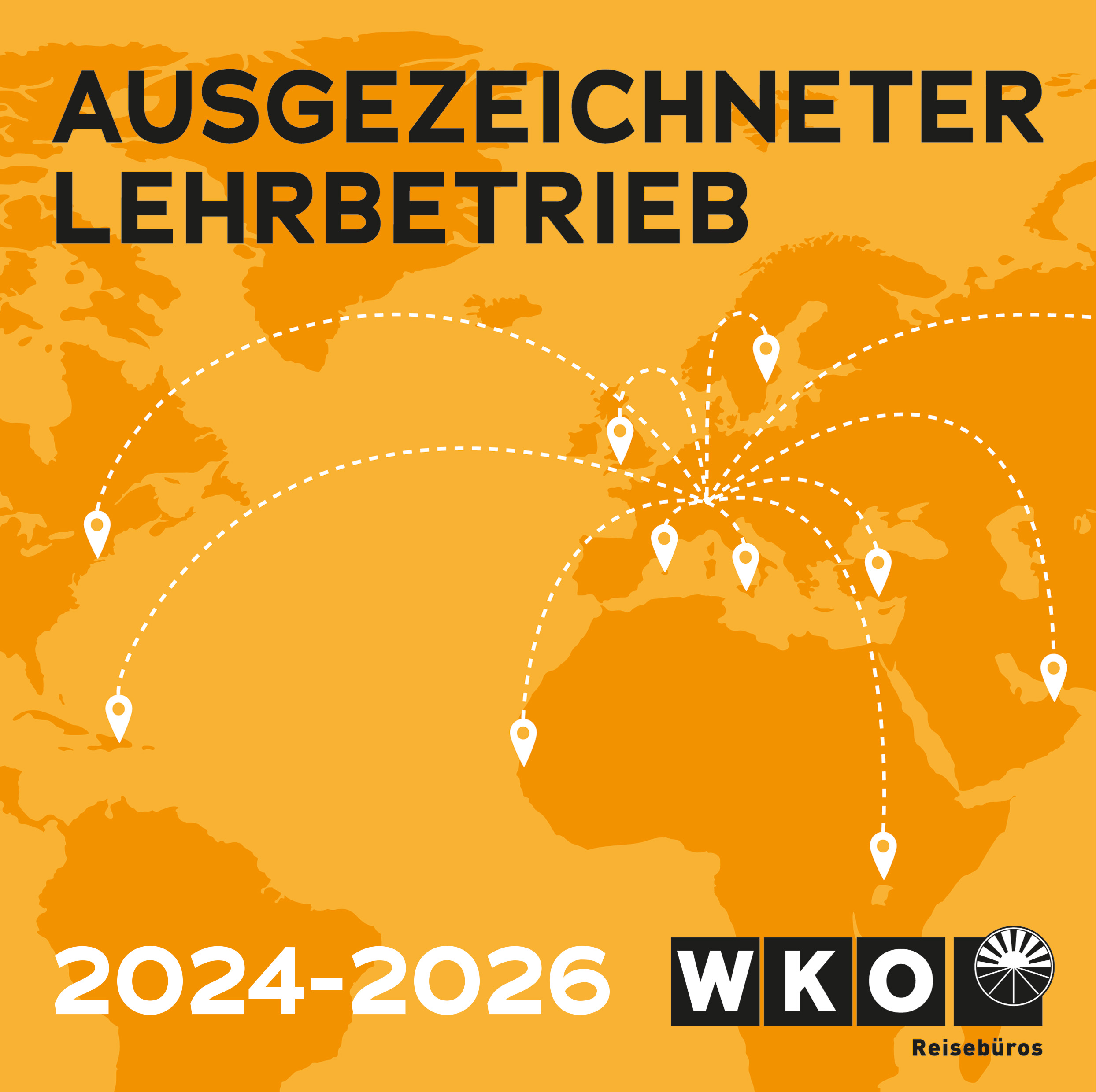 Gütesiegel ausgezeichneter Lehrbetrieb WKO 2024 - 2026