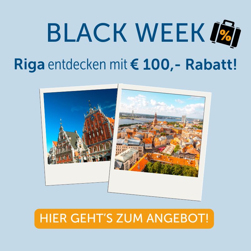 Black Week Riga, Banner Website, Mobil