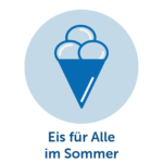 GRUBER Reisen Benefit Icon für Eis für Alle im Sommer